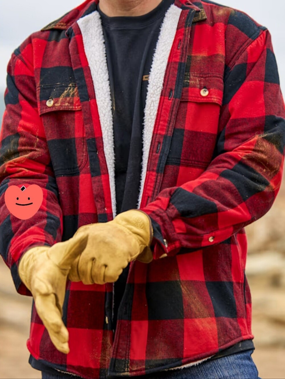 Red Head Autentic Goods  Brand Co. Sherpa-Lined Buffalo Insulate  Plaid Jacket